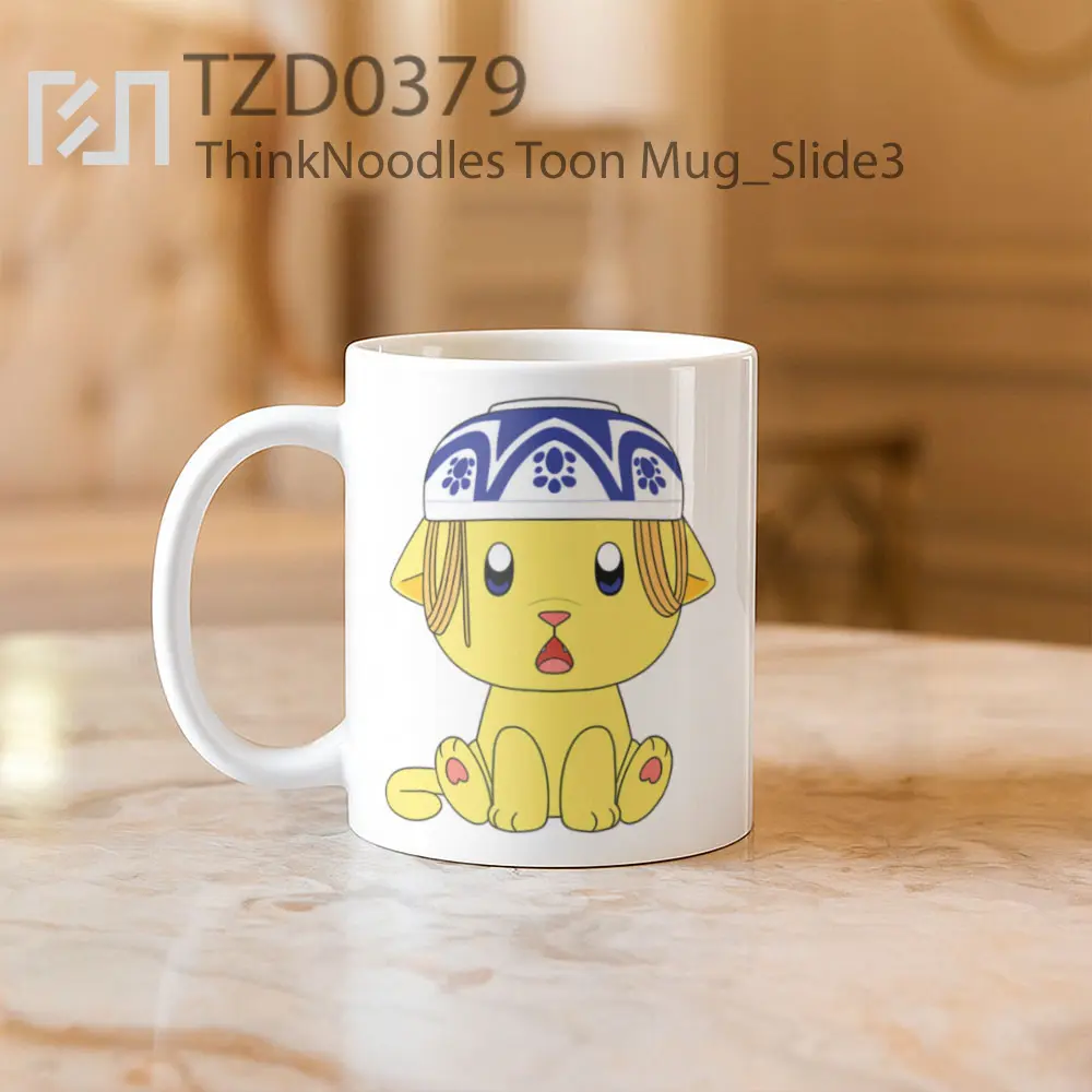 ThinkNoodles Toon Mug - All-side / Desain