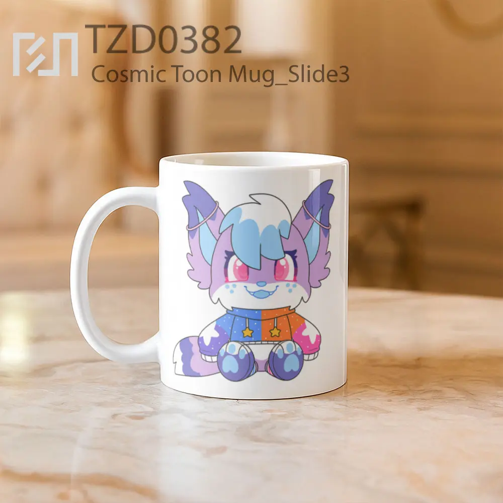 Cosmic Toon Mug - All-side / Desain