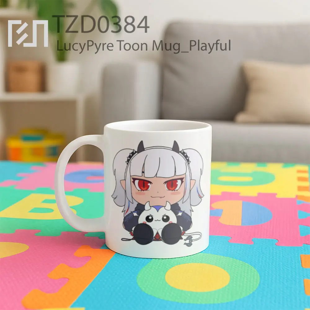 LucyPyre Toon Mug - All-side / Desain