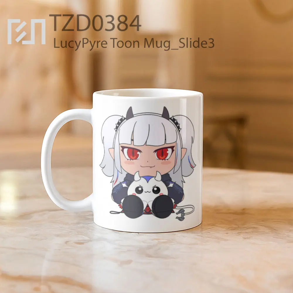 LucyPyre Toon Mug - All-side / Desain