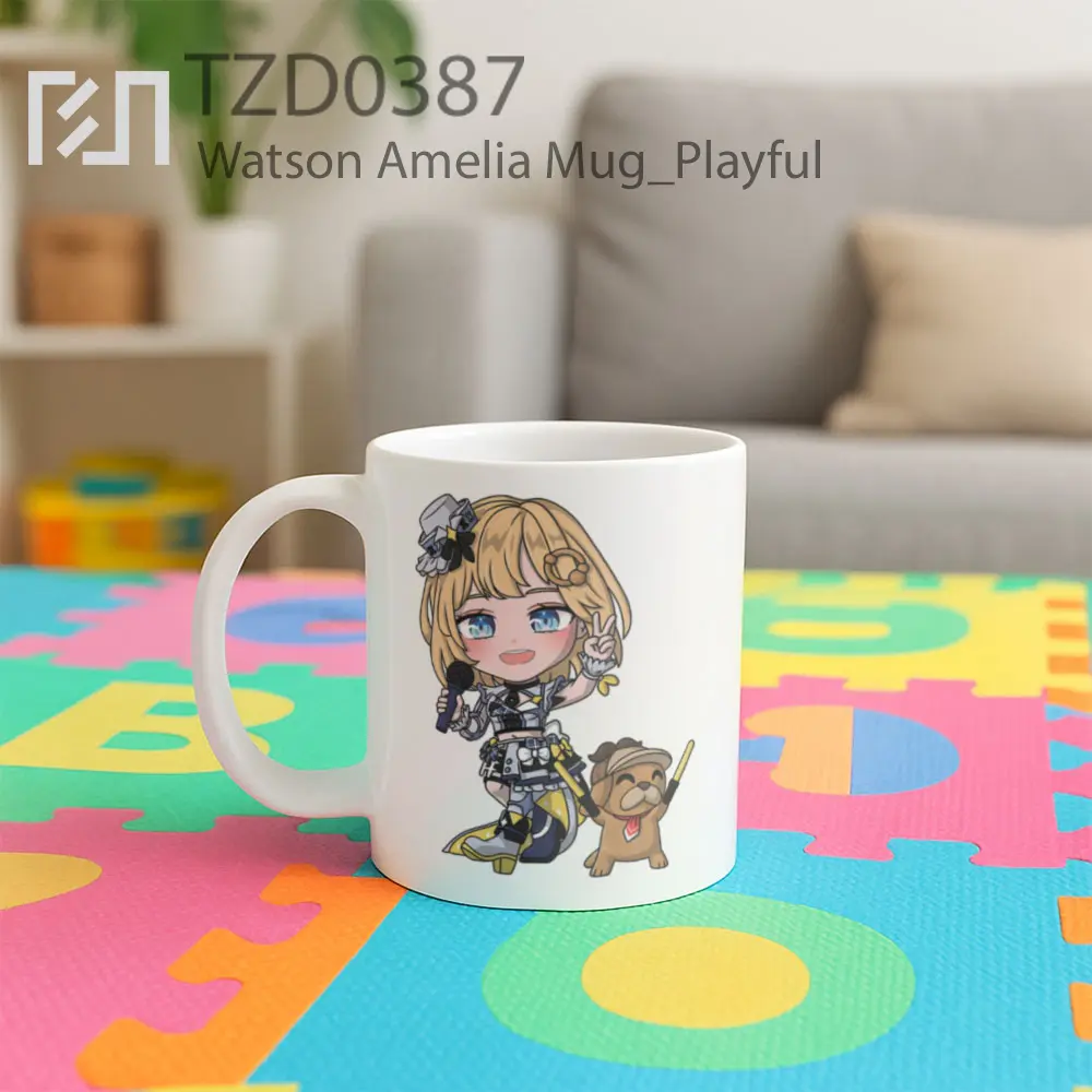 Watson Amelia Mug - All-side / Desain