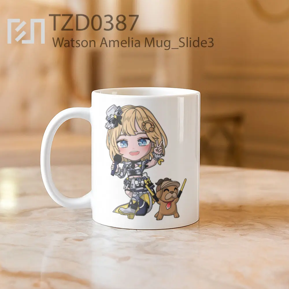 Watson Amelia Mug - All-side / Desain
