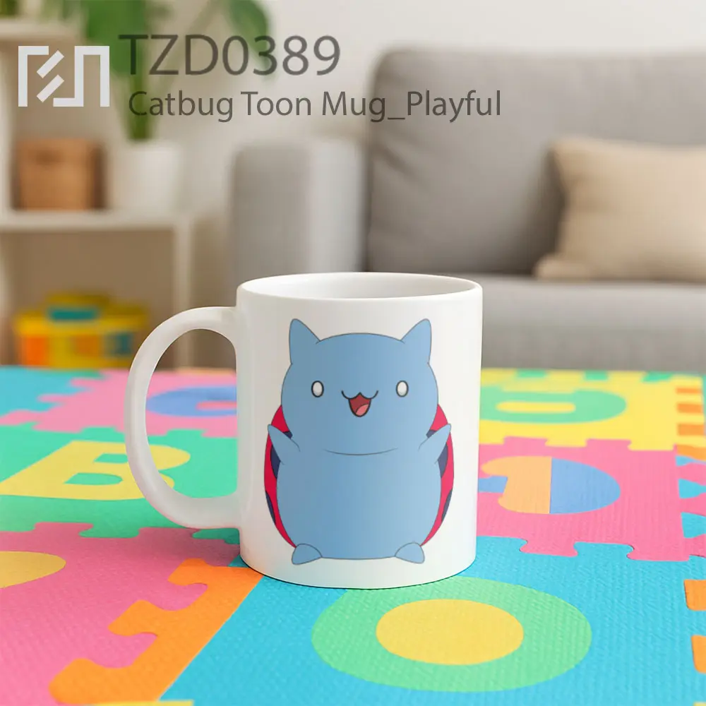 Catbug Toon Mug - All-side / Desain