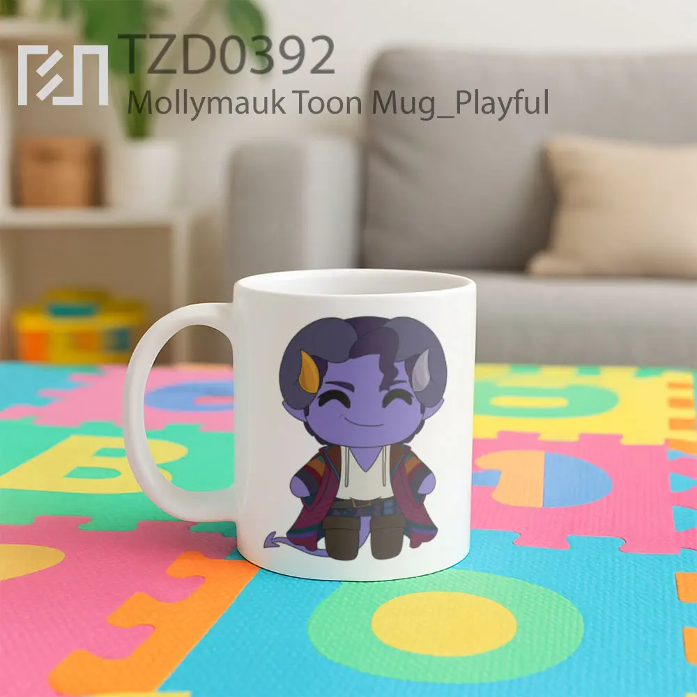 Mollymauk Toon Mug - All-side / Desain