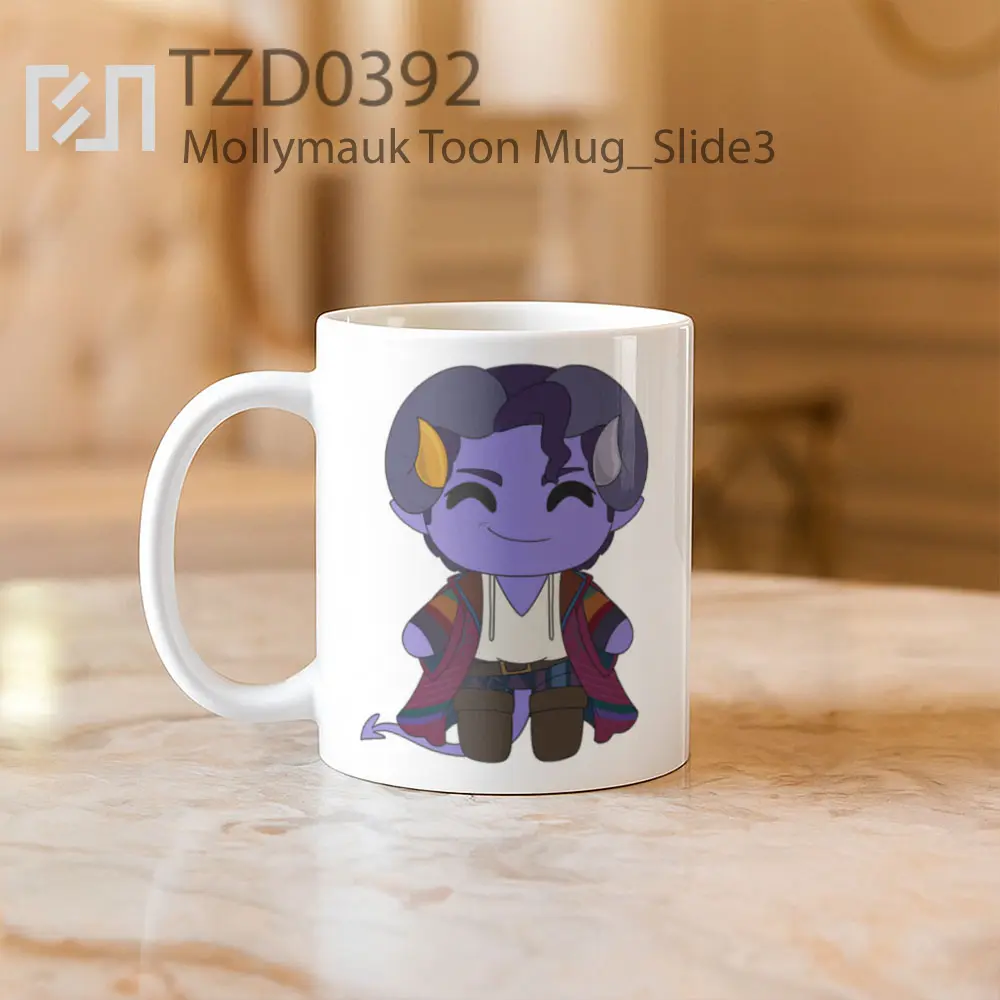 Mollymauk Toon Mug - All-side / Desain
