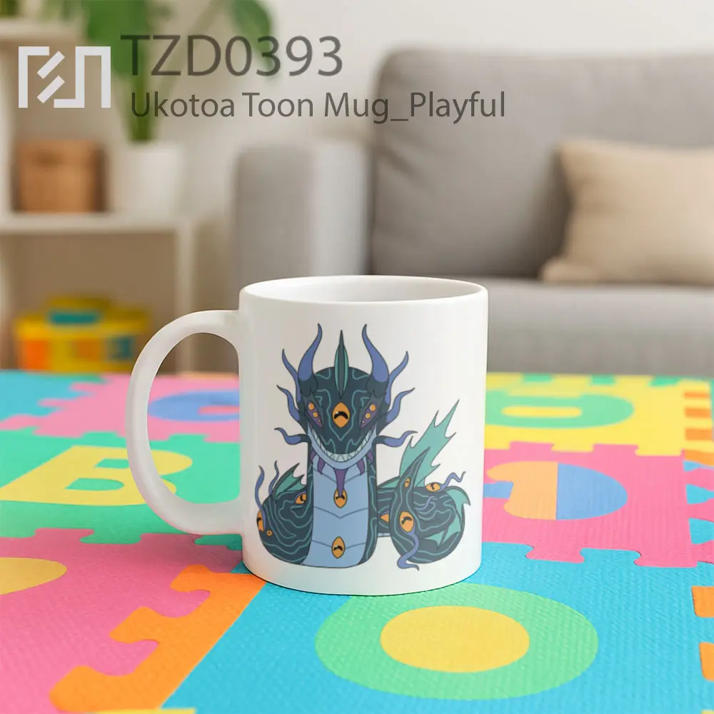 Ukotoa Toon Mug - All-side / Desain
