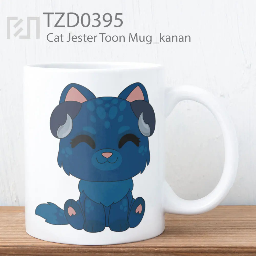 Cat Jester Toon Mug