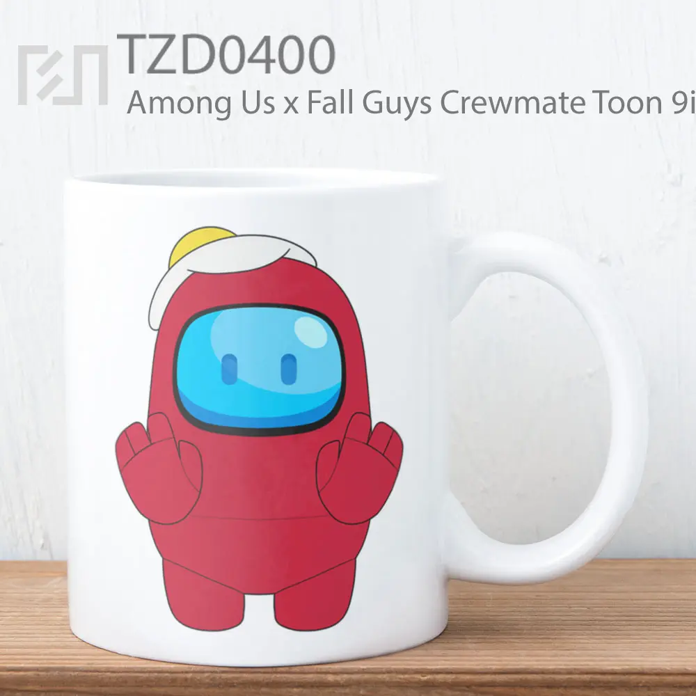 Among Us x Fall Guys Crewmate Toon 9i Mug