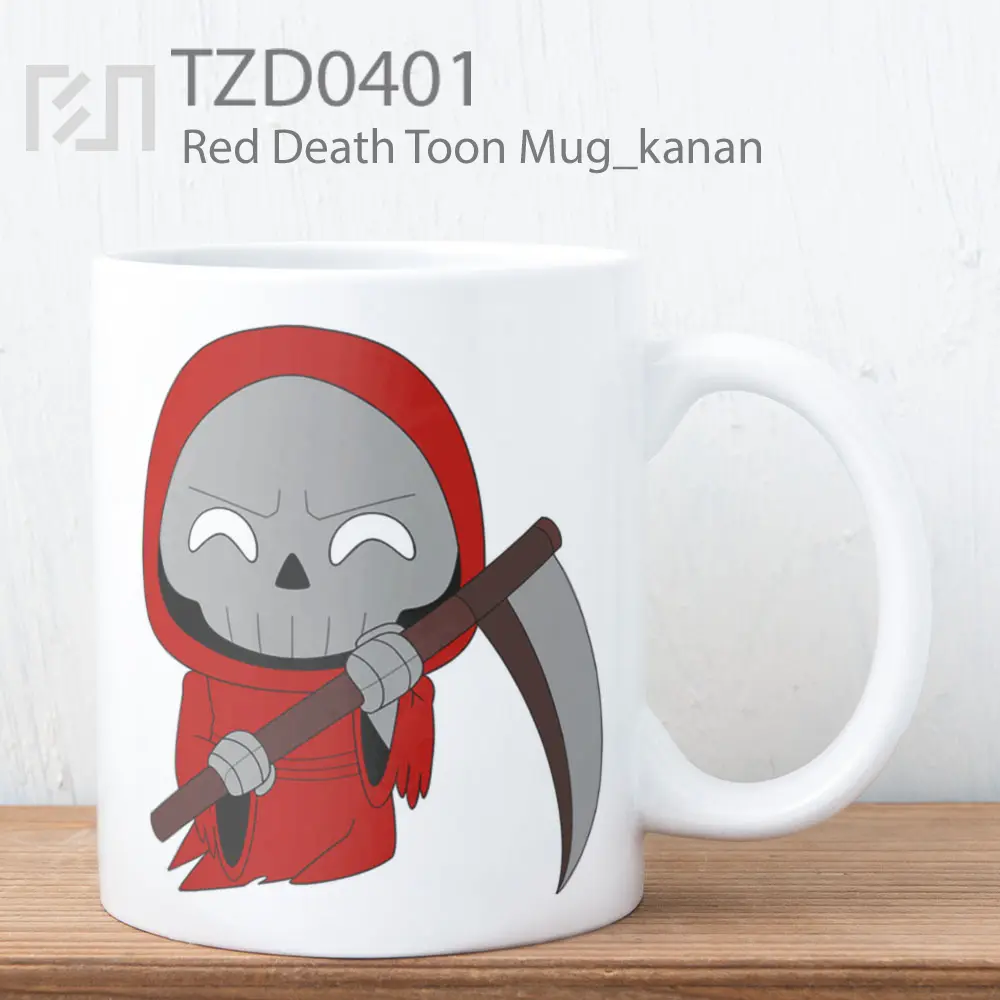 Red Death Toon Mug