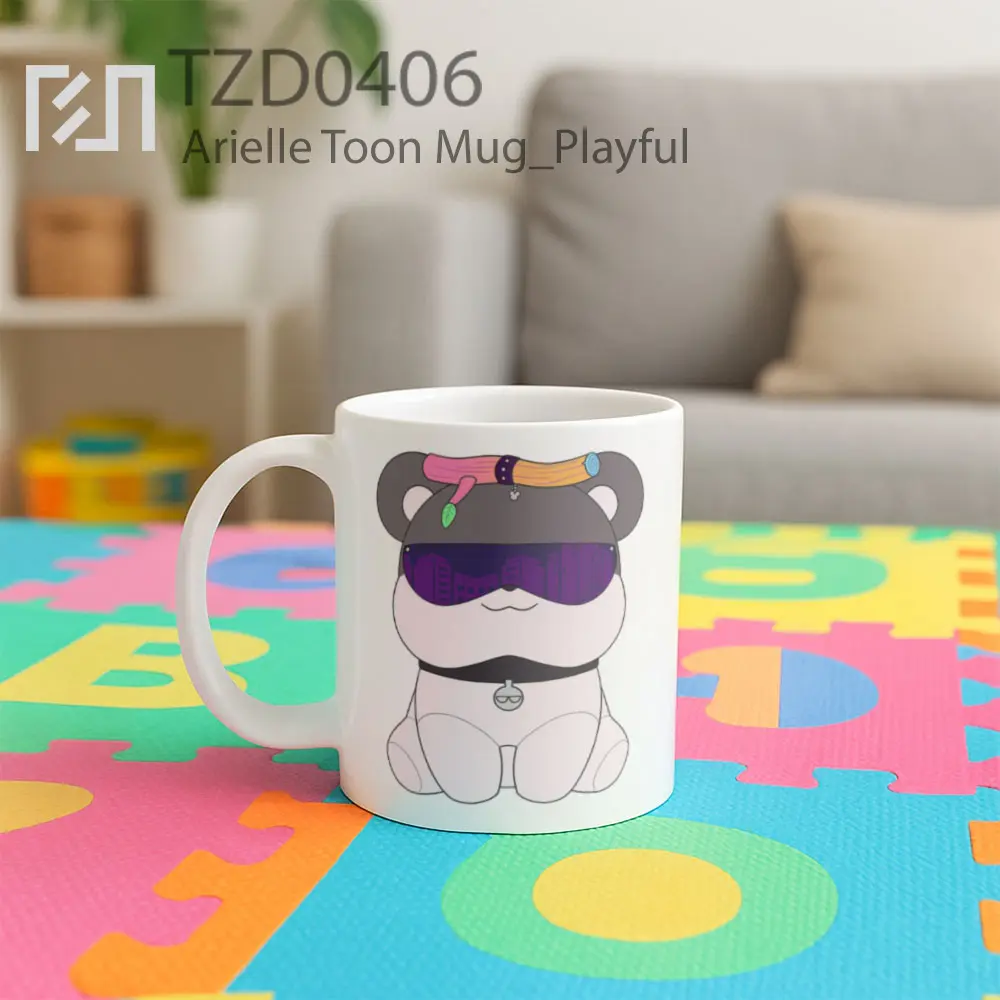 Arielle Toon Mug - All-side / Desain