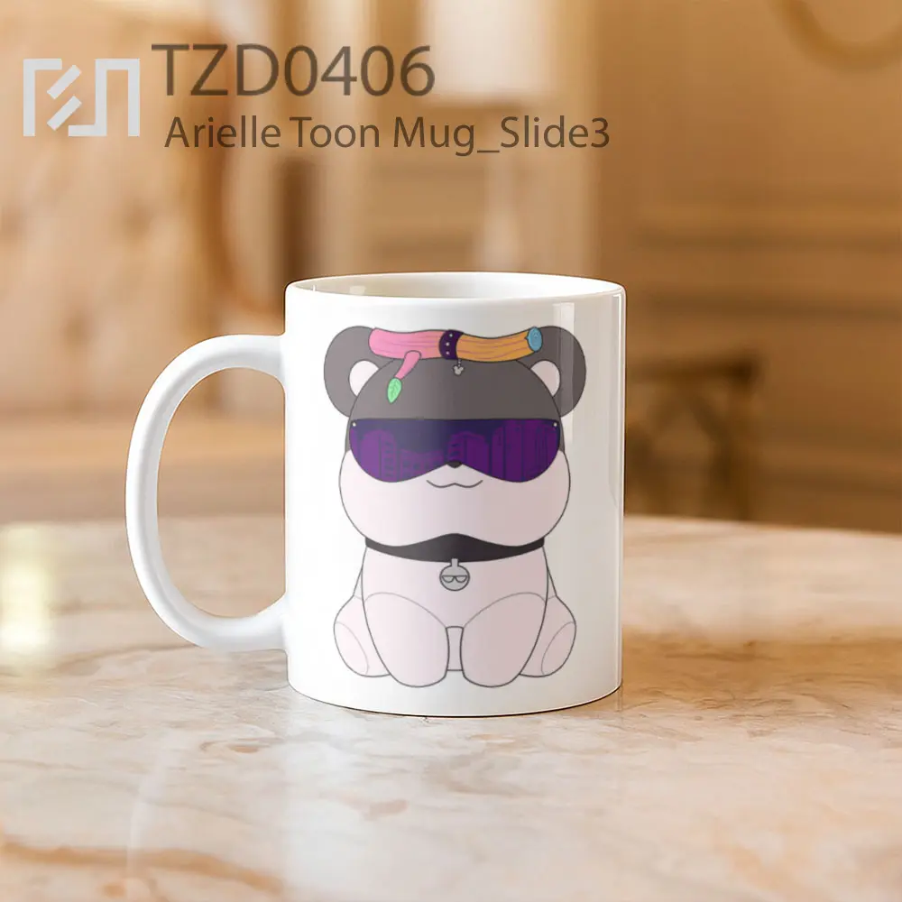 Arielle Toon Mug - All-side / Desain