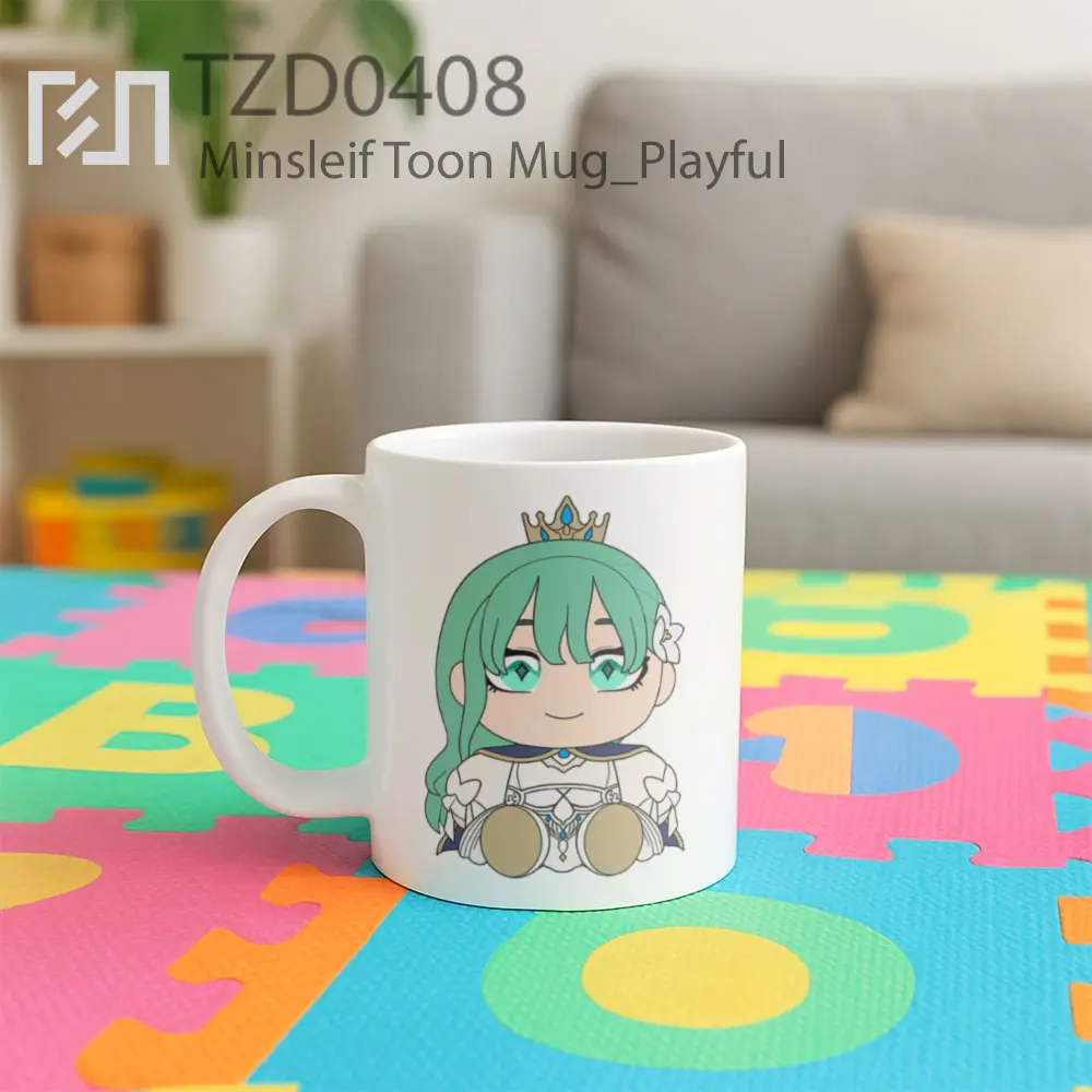Minsleif Toon Mug - All-side / Desain