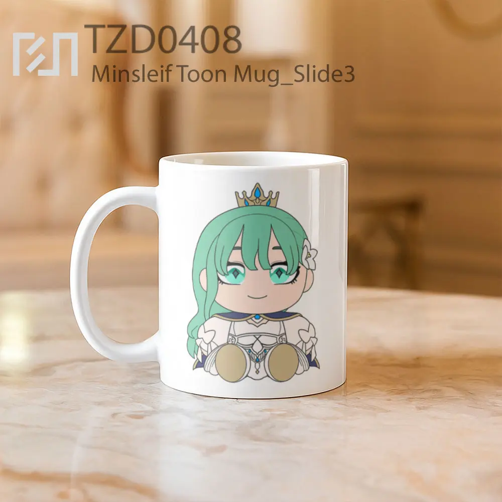 Minsleif Toon Mug - All-side / Desain
