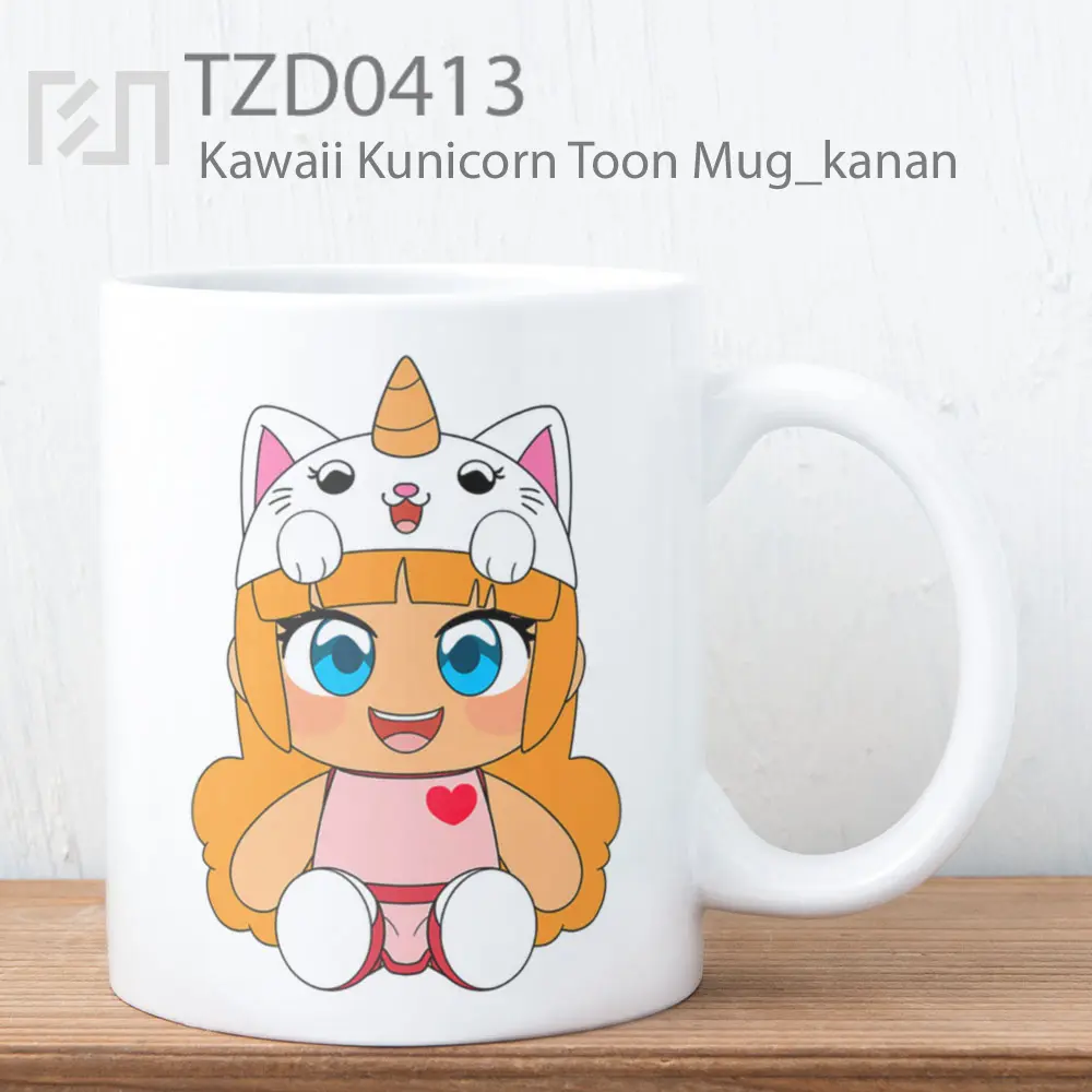 Kawaii Kunicorn Toon Mug