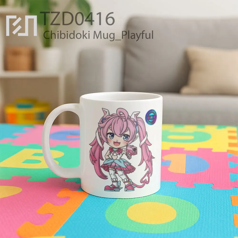 Chibidoki Mug - All-side / Desain