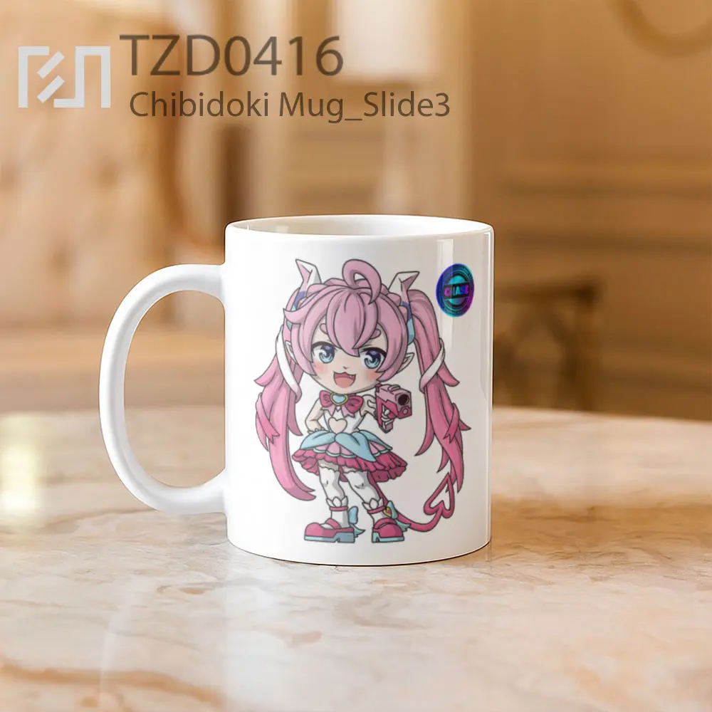 Chibidoki Mug - All-side / Desain