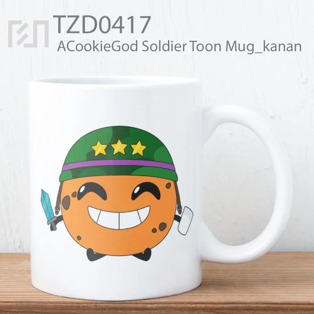 ACookieGod Soldier Toon Mug