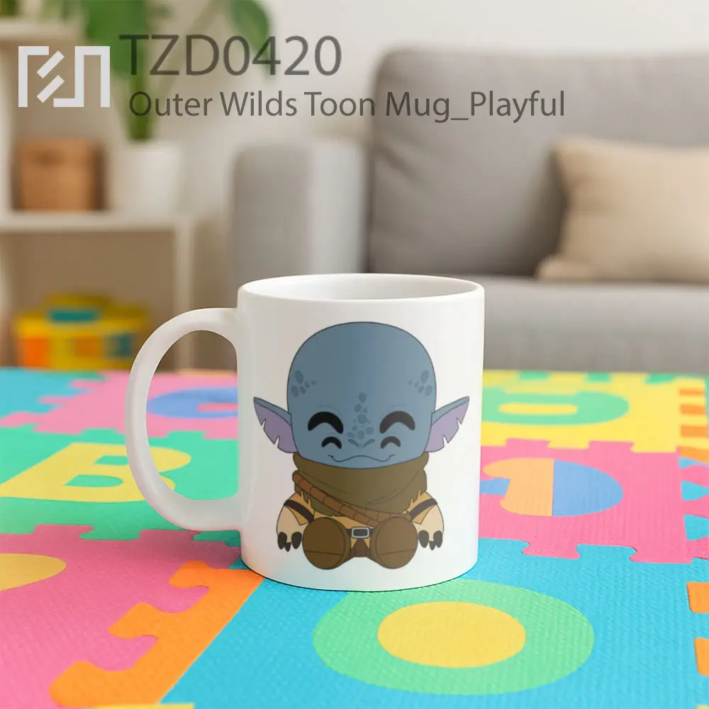 Outer Wilds Toon Mug - All-side / Desain