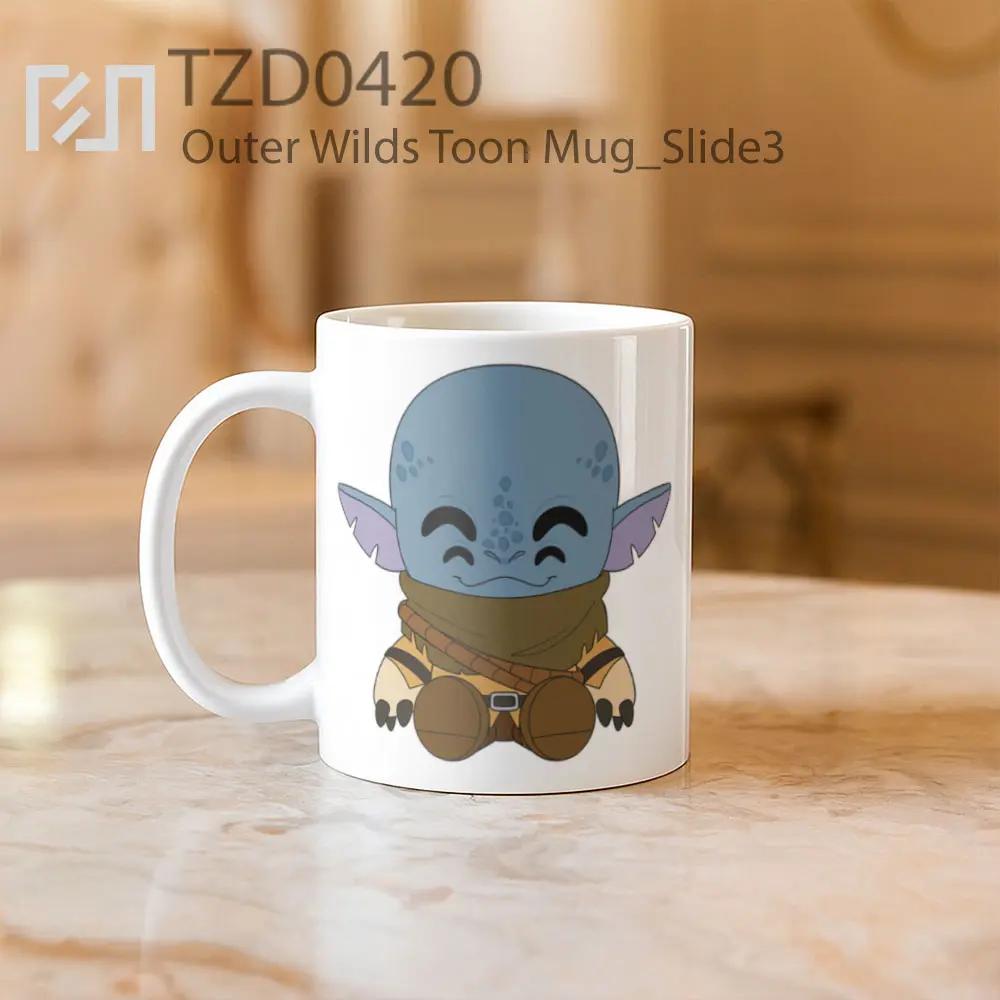Outer Wilds Toon Mug - All-side / Desain