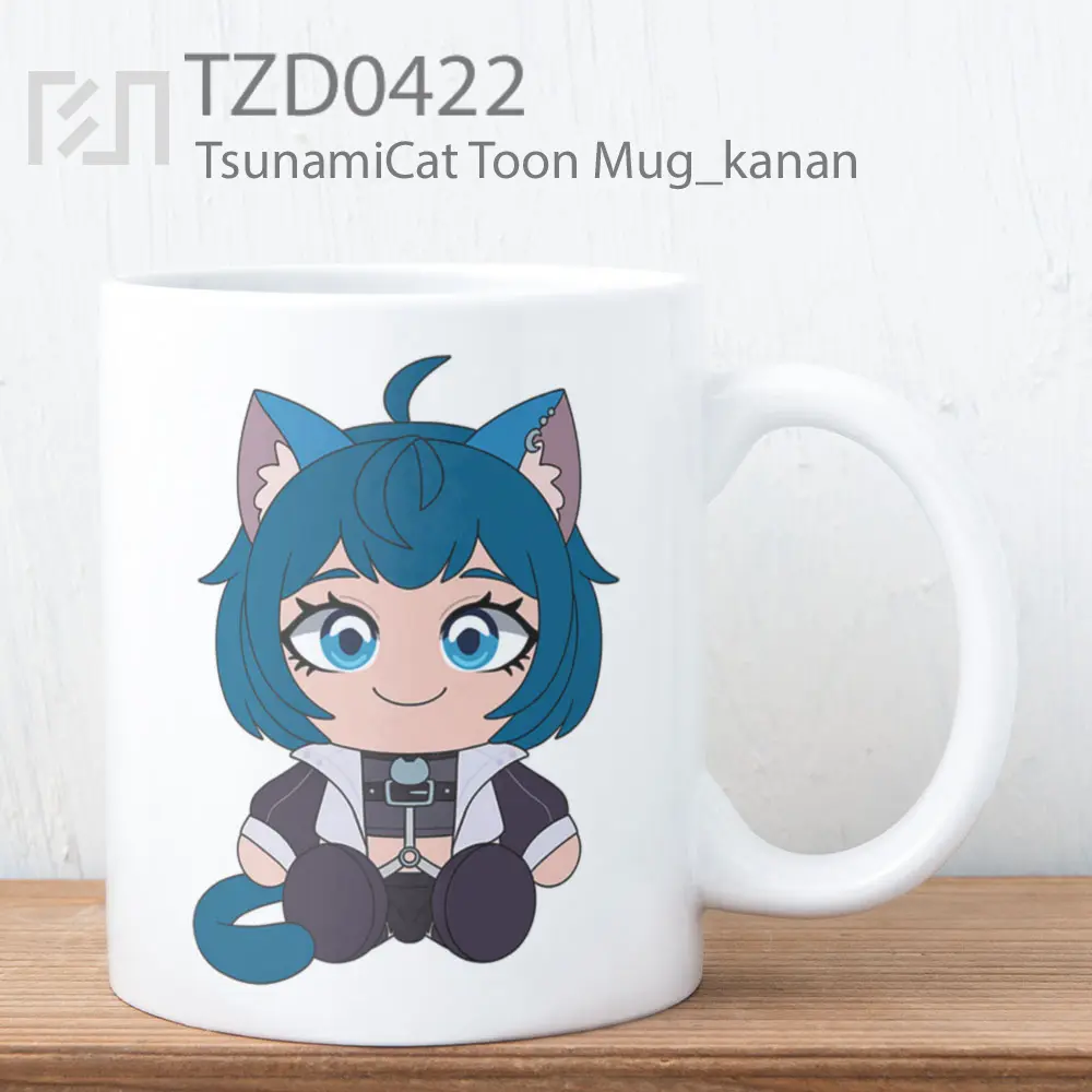 TsunamiCat Toon Mug