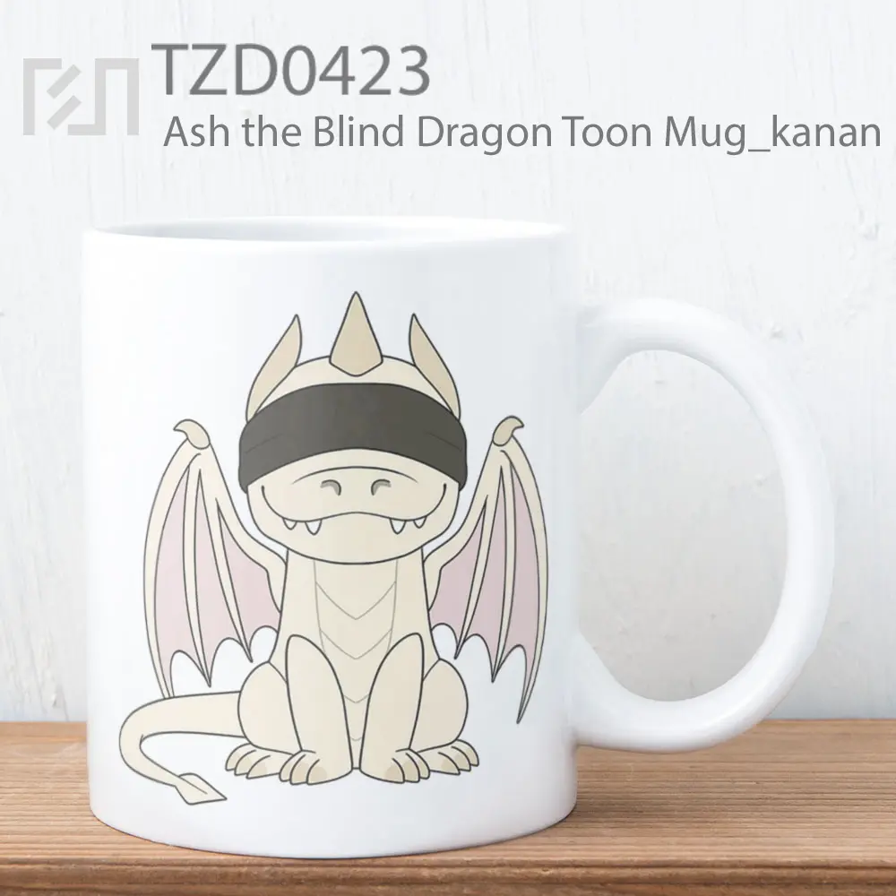 Ash the Blind Dragon Toon Mug