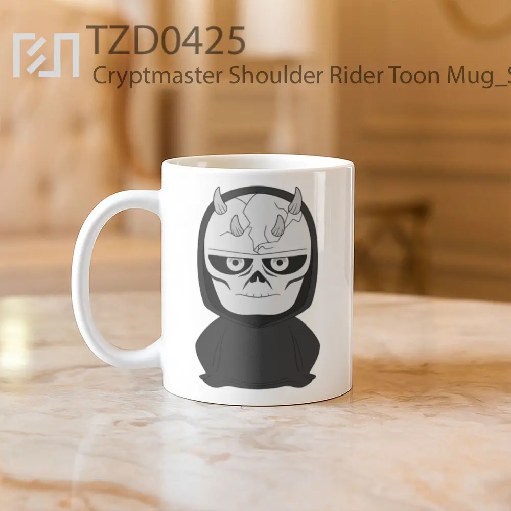 Cryptmaster Shoulder Rider Toon Mug - All-side / Desain