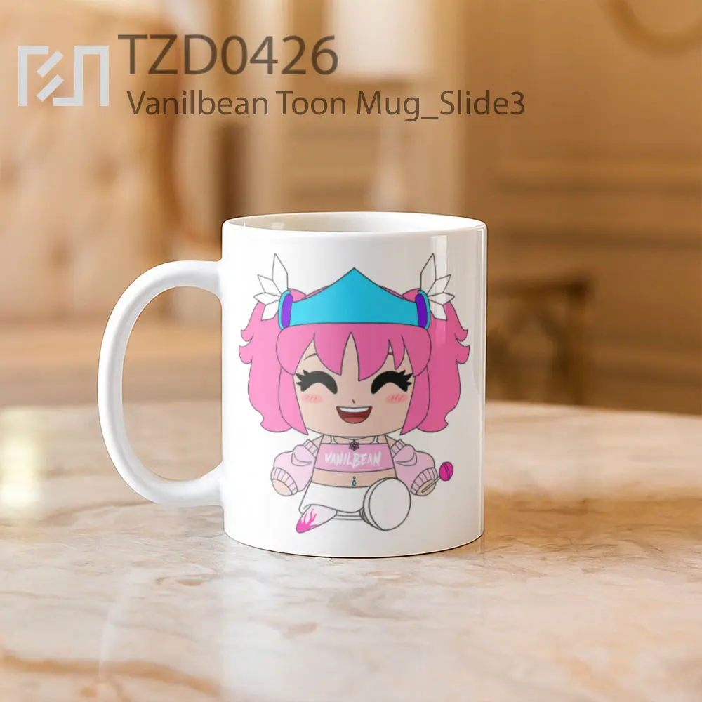 Vanilbean Toon Mug - All-side / Desain