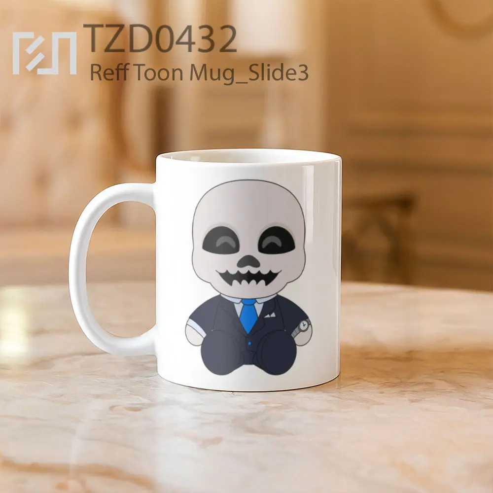 Reff Toon Mug - All-side / Desain