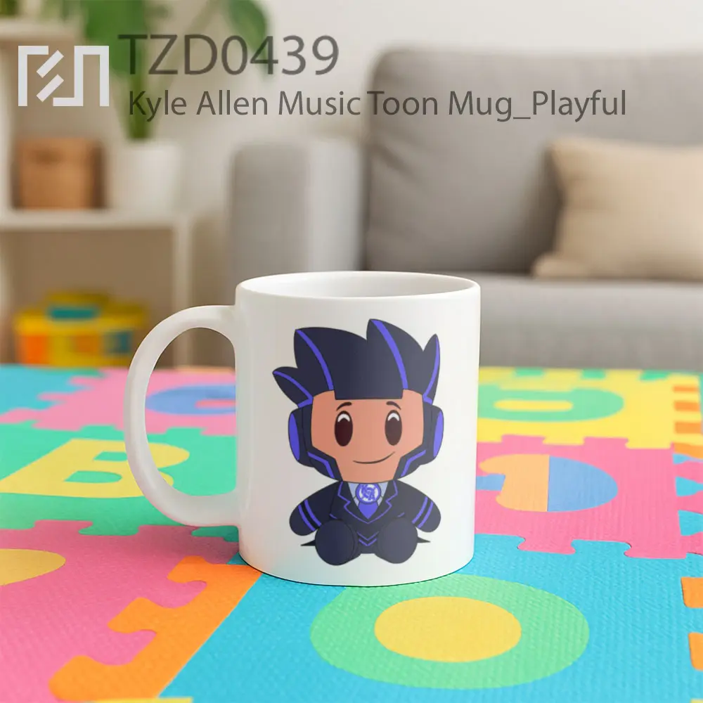 Kyle Allen Music Toon Mug - All-side / Desain