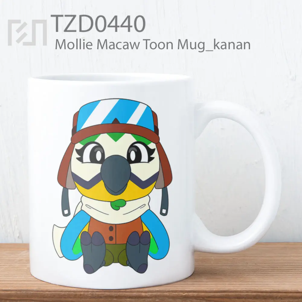 Mollie Macaw Toon Mug