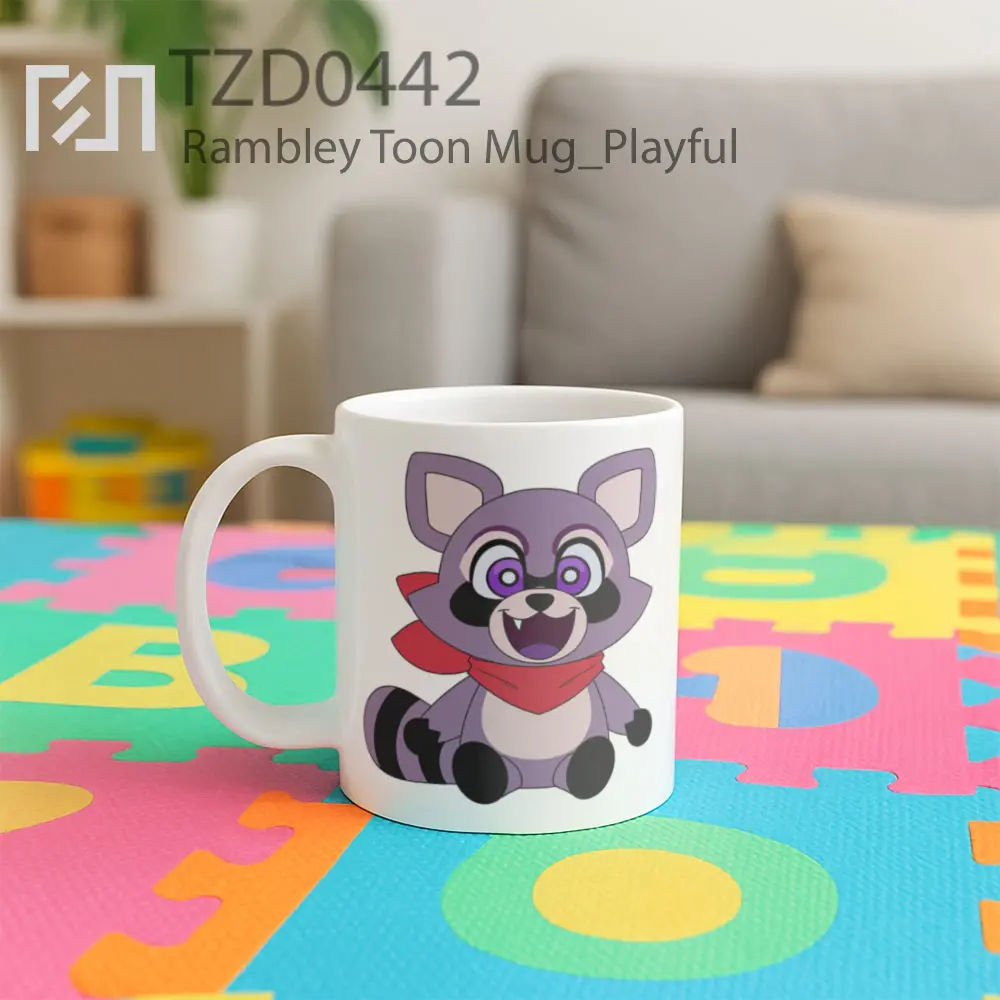 Rambley Toon Mug - All-side / Desain