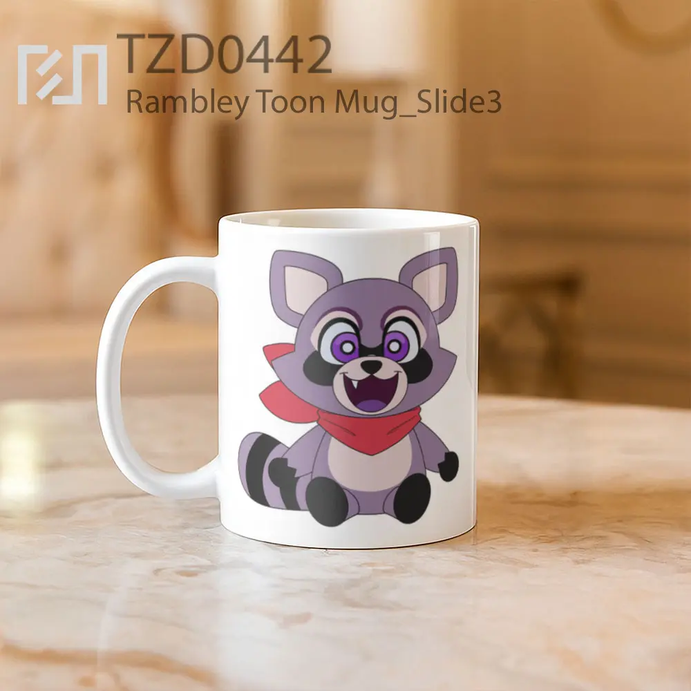 Rambley Toon Mug - All-side / Desain