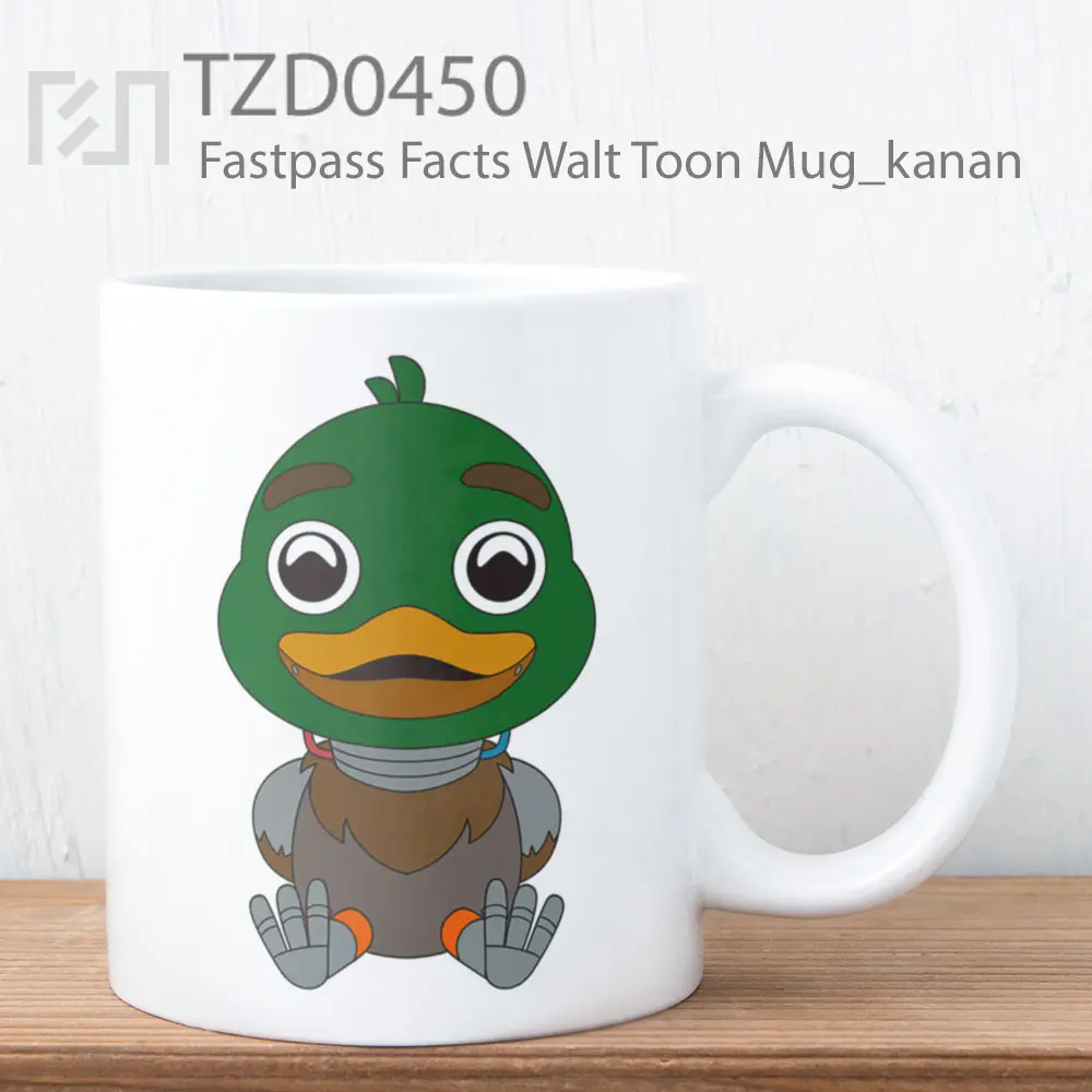 Fastpass Facts Walt Toon Mug