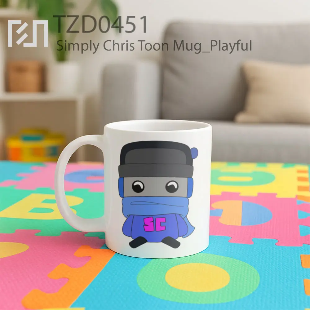 Simply Chris Toon Mug - All-side / Desain