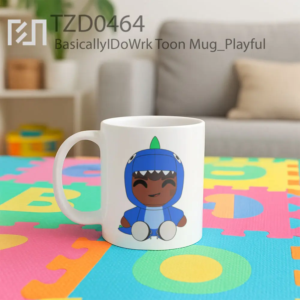 BasicallyIDoWrk Toon Mug - All-side / Desain