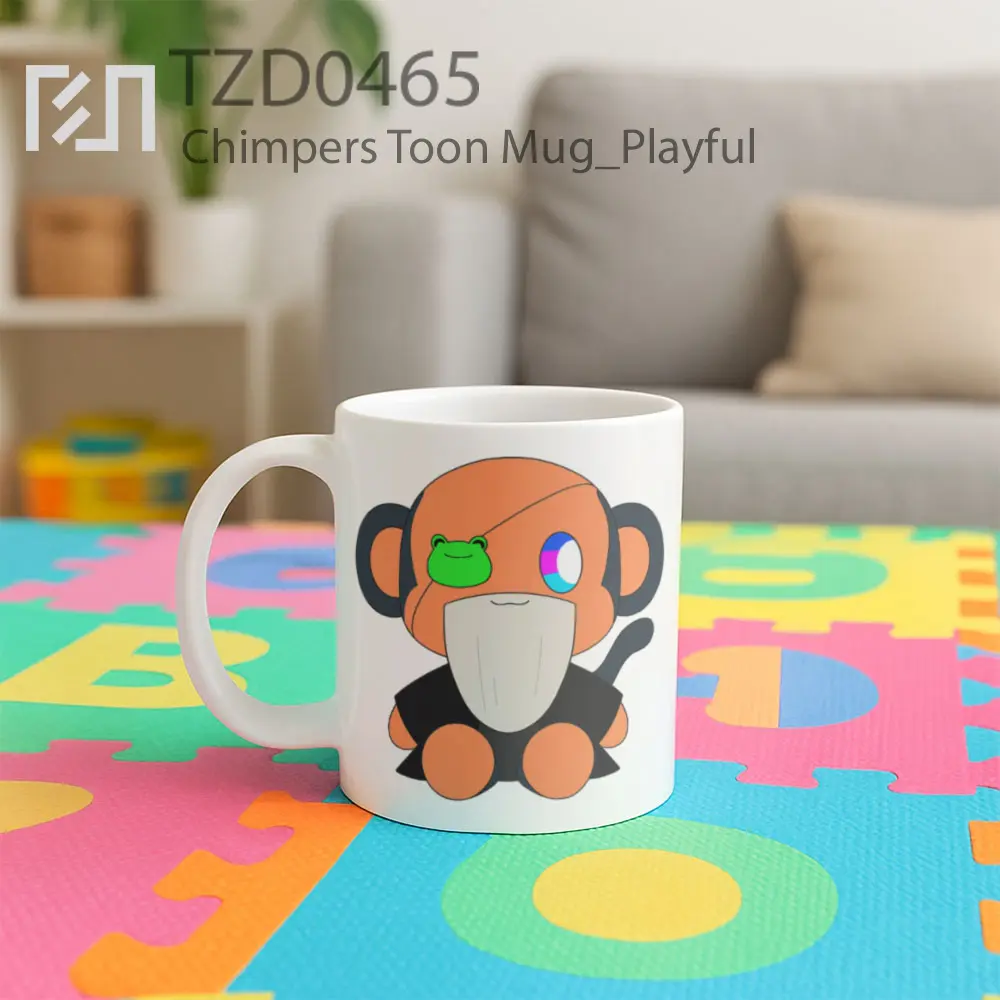 Chimpers Toon Mug - All-side / Desain