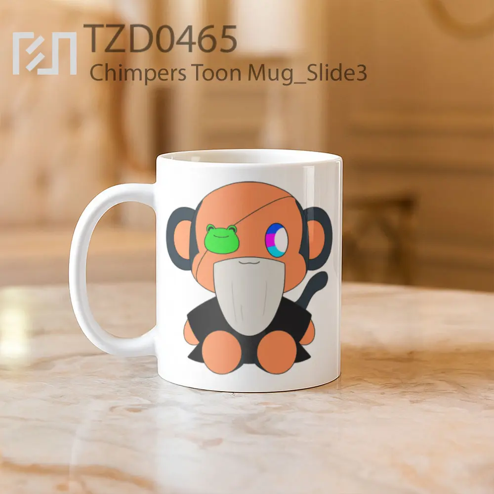 Chimpers Toon Mug - All-side / Desain