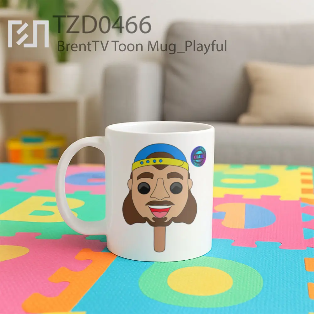 BrentTV Toon Mug - All-side / Desain
