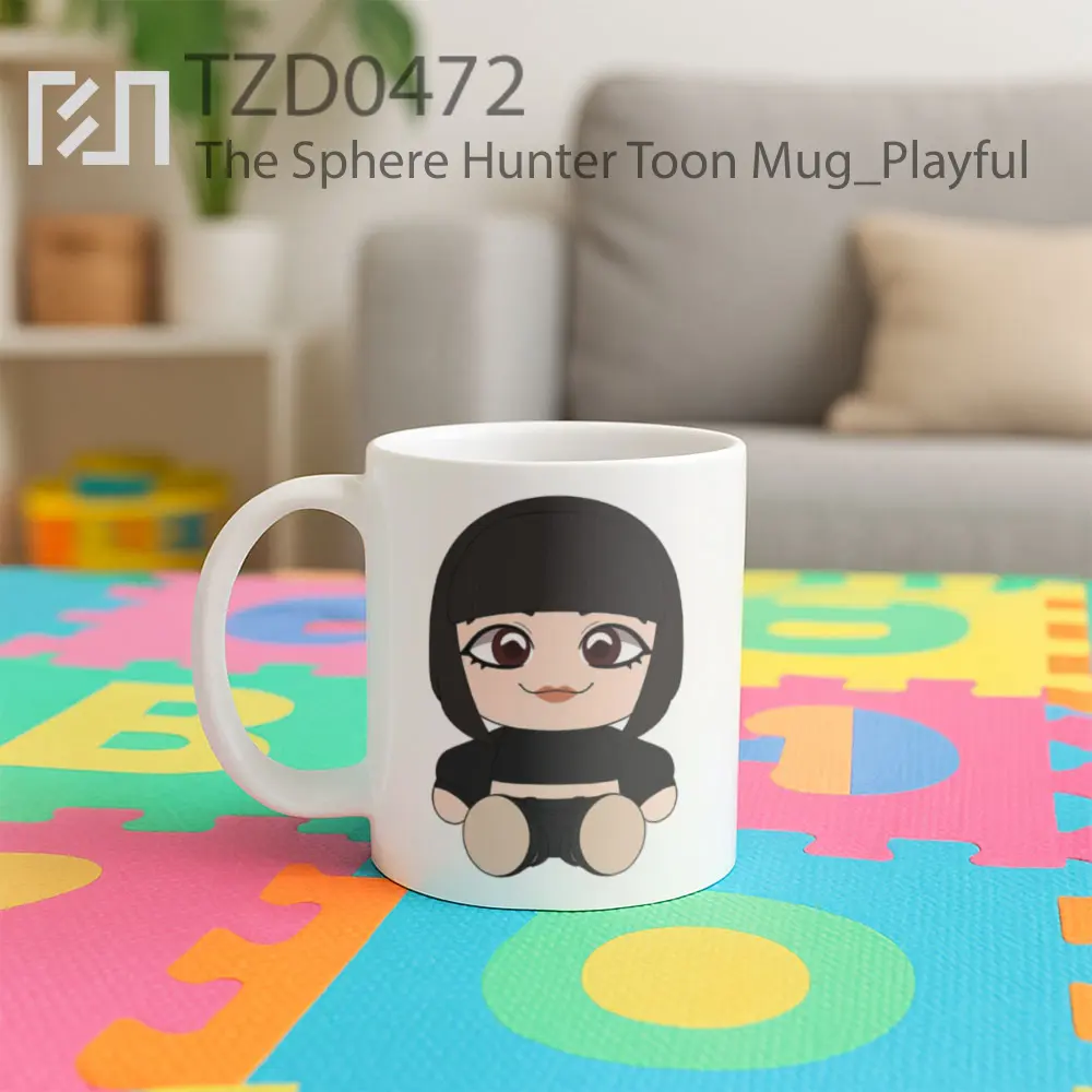 The Sphere Hunter Toon Mug - All-side / Desain