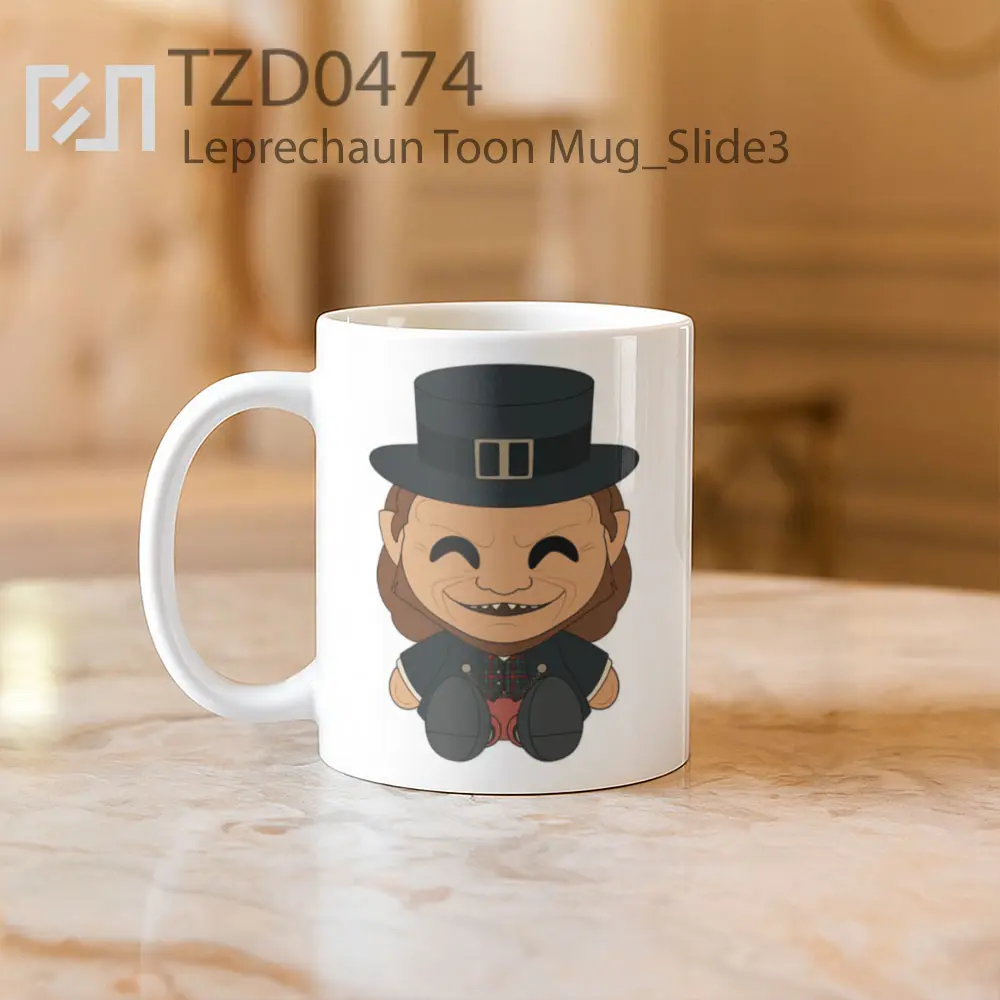 Leprechaun Toon Mug - All-side / Desain