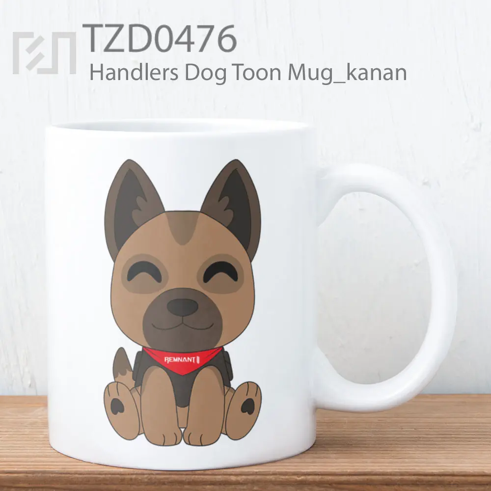 Handlers Dog Toon Mug