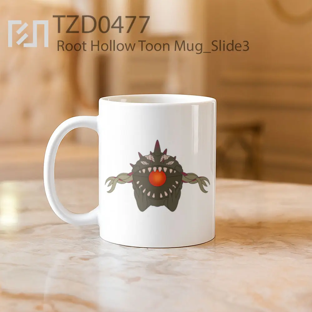 Root Hollow Toon Mug - All-side / Desain