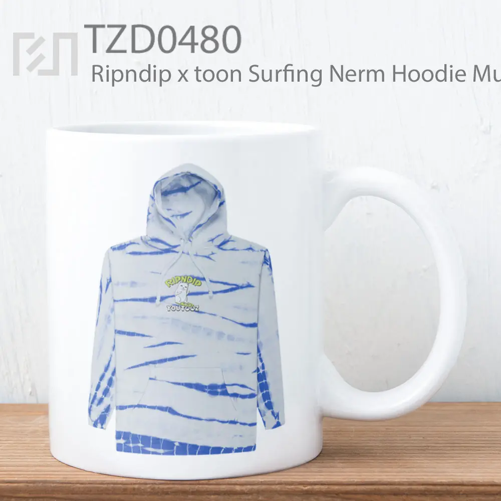 Ripndip x toon Surfing Nerm Hoodie Mug