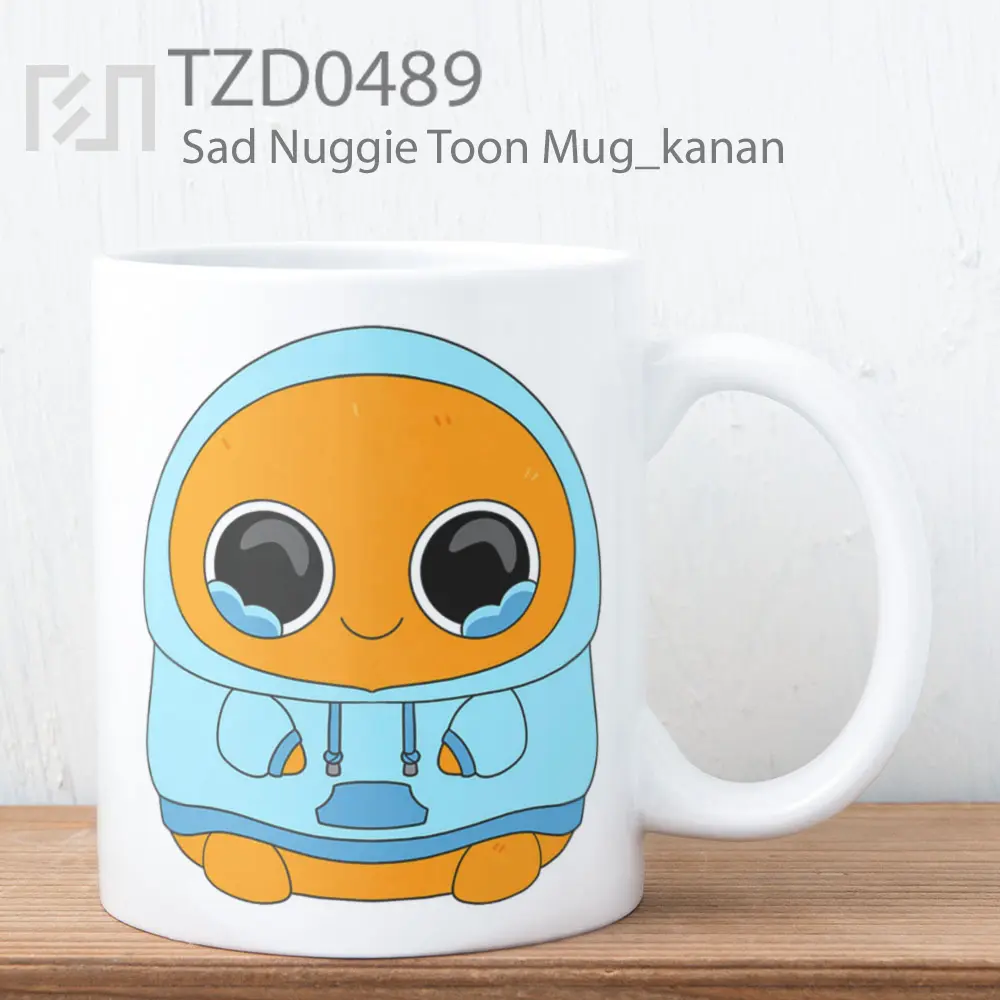 Mug Keramik Premium SNI - Sad Nuggie Toon Mug