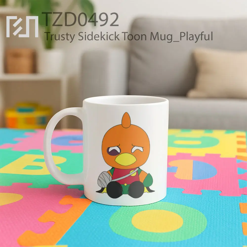 Trusty Sidekick Toon Mug - All-side / Desain