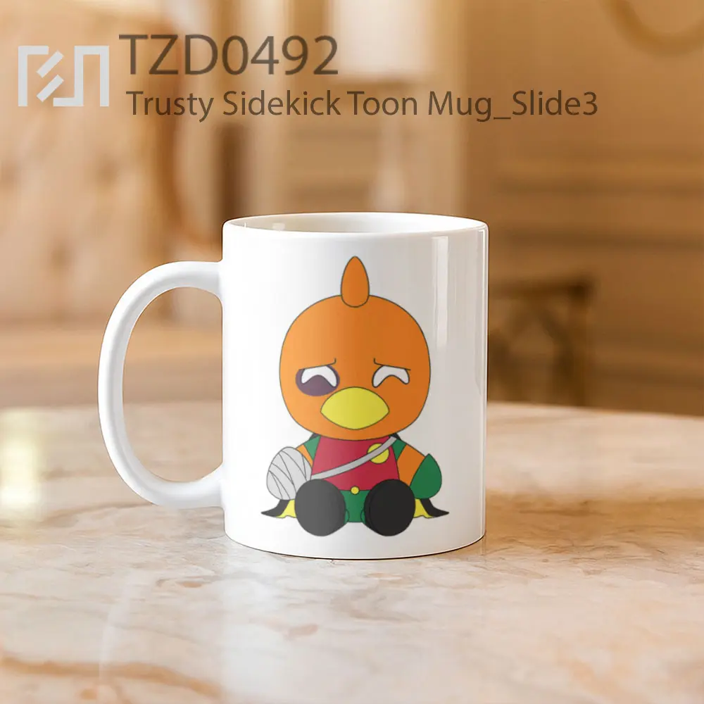 Trusty Sidekick Toon Mug - All-side / Desain