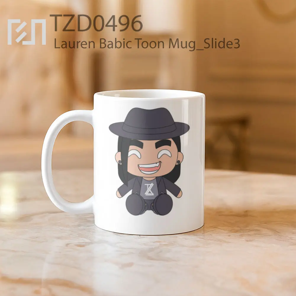 Lauren Babic Toon Mug - All-side / Desain