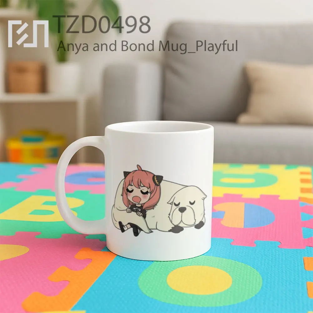 Anya and Bond Mug - All-side / Desain