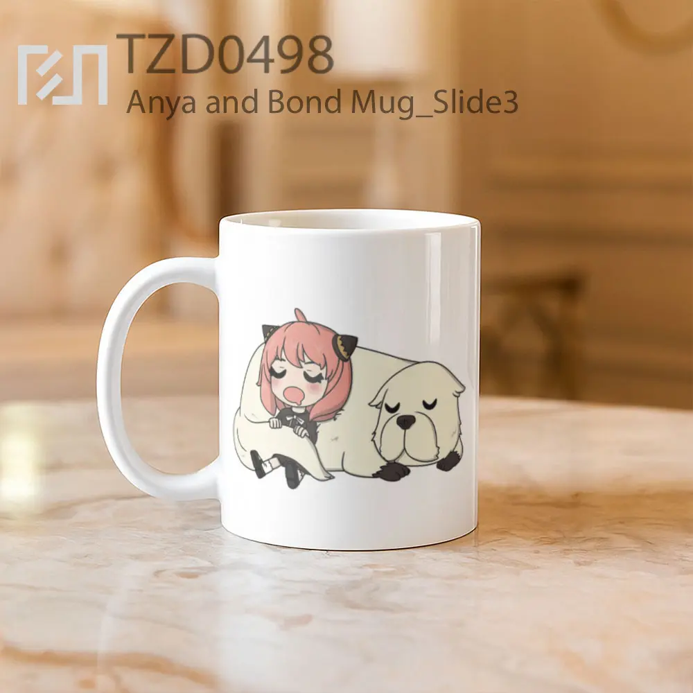 Anya and Bond Mug - All-side / Desain
