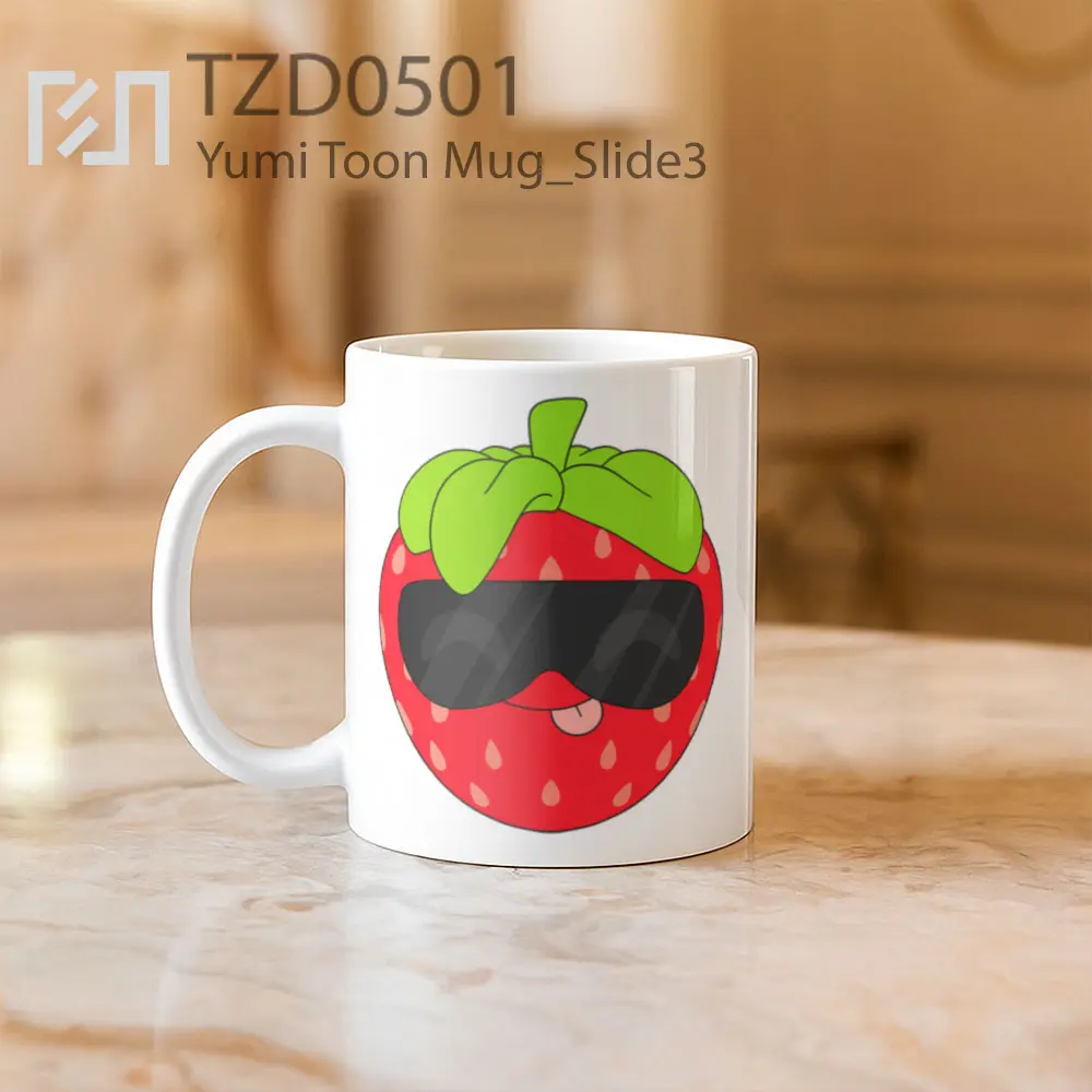 Yumi Toon Mug - All-side / Desain